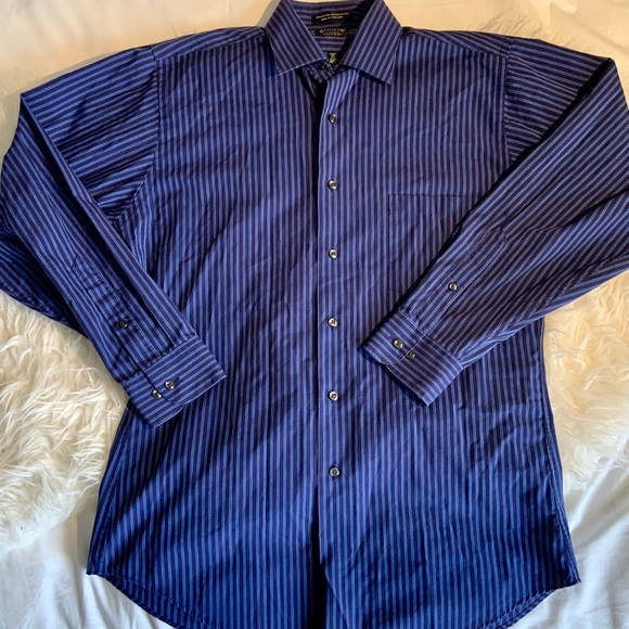 Arrow Men’s Dress Shirt 15 1/2 M - Picture 2 of 6